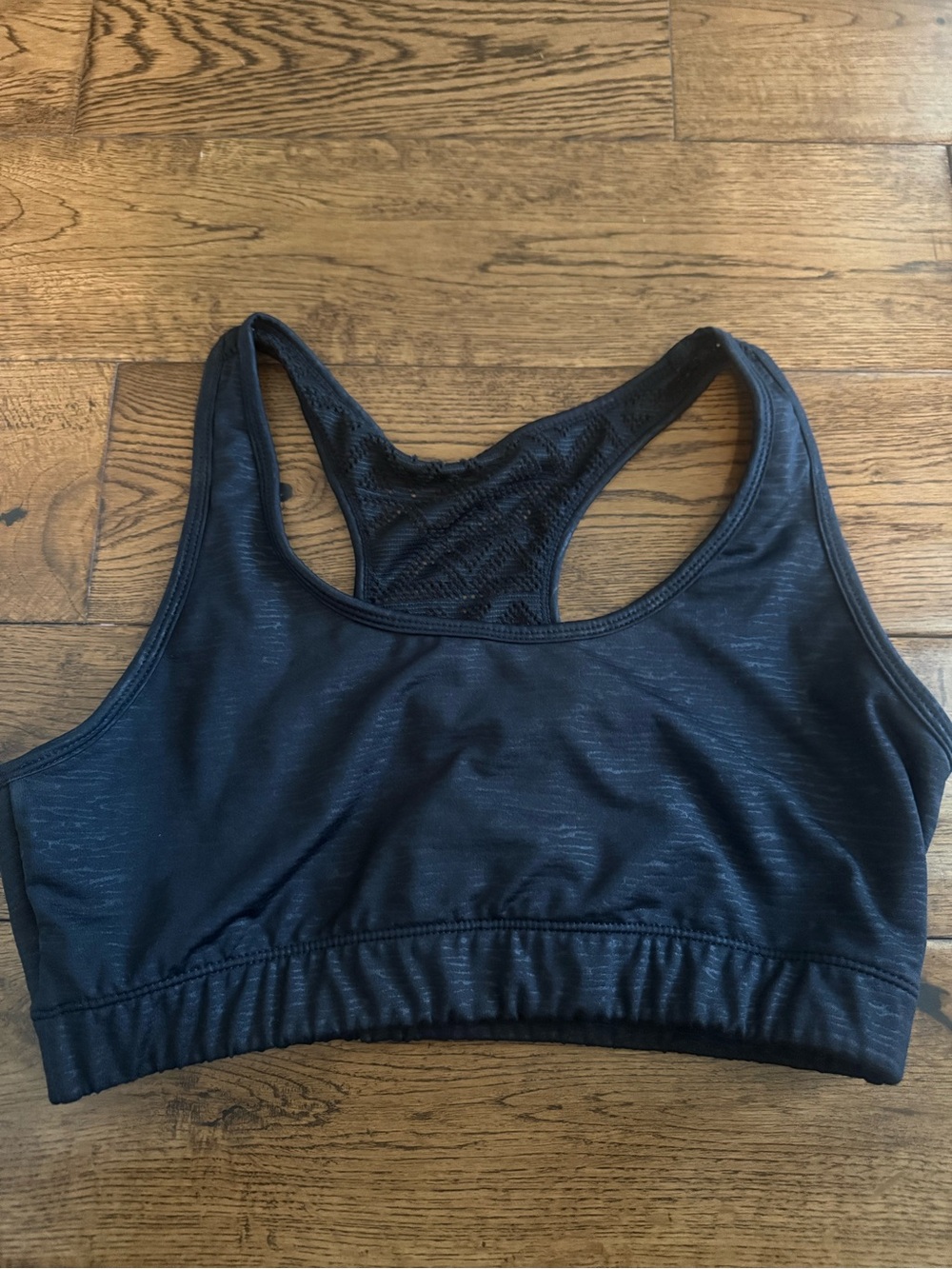 Zyia Active Black Bomber Workout Bra Size Large